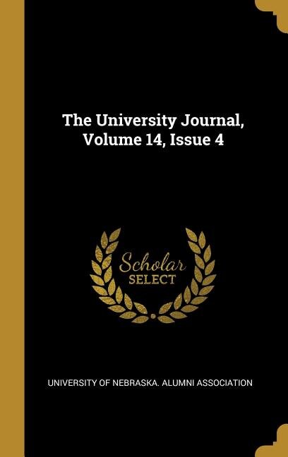 Front cover_The University Journal, Volume 14, Issue 4
