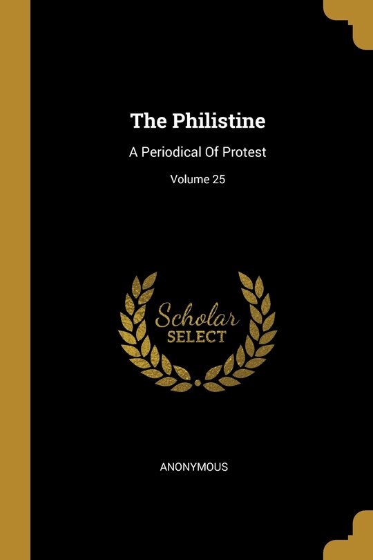 Couverture_The Philistine