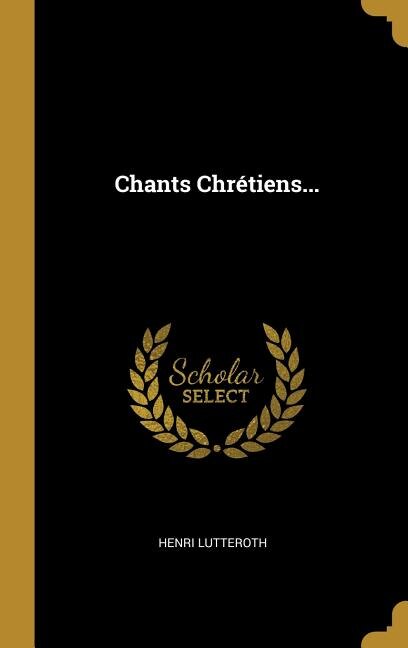 Couverture_Chants Chrétiens...