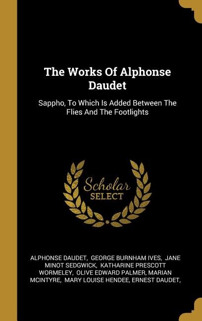 Front cover_The Works Of Alphonse Daudet