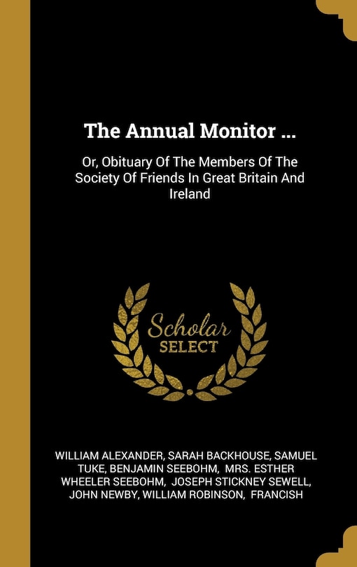 Front cover_The Annual Monitor ...