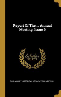 Couverture_Report Of The ... Annual Meeting, Issue 9