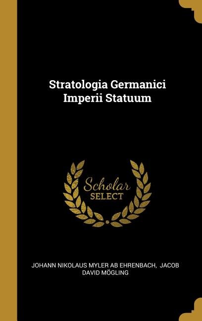 Couverture_Stratologia Germanici Imperii Statuum