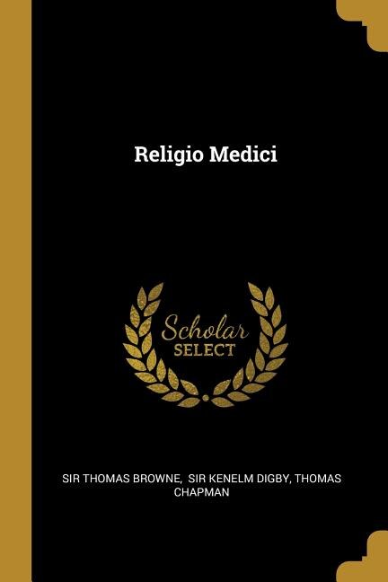 Front cover_Religio Medici