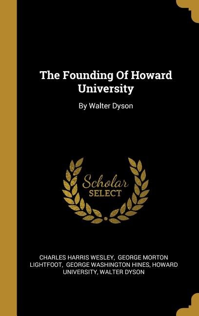 Couverture_The Founding Of Howard University