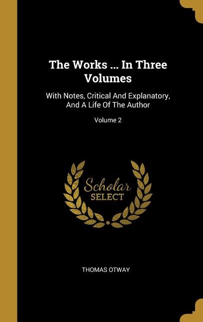 Front cover_The Works ... In Three Volumes
