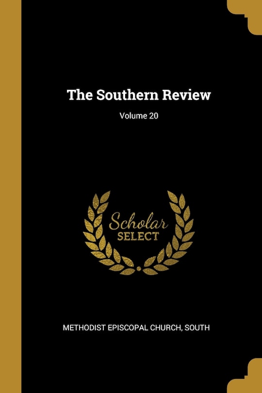 Couverture_The Southern Review; Volume 20