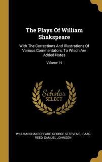 Front cover_The Plays Of William Shakspeare
