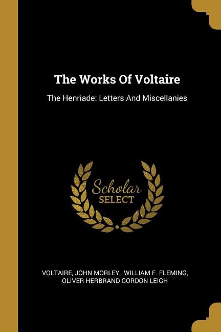 Front cover_The Works Of Voltaire