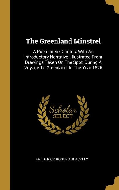 Front cover_The Greenland Minstrel