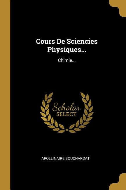 Cours De Sciencies Physiques...: Chimie...