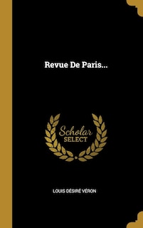 Front cover_Revue De Paris...