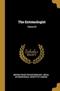 Front cover_The Entomologist; Volume 33