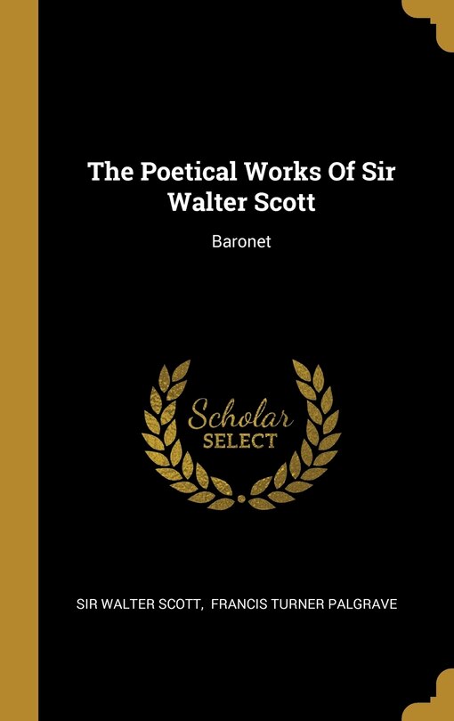 Front cover_The Poetical Works Of Sir Walter Scott