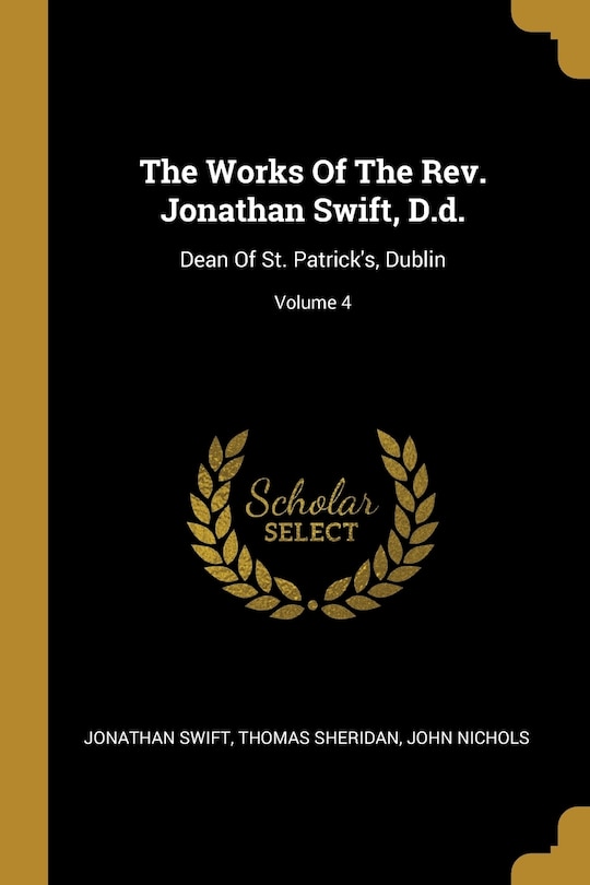Couverture_The Works Of The Rev. Jonathan Swift, D.d.