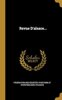 Couverture_Revue D'alsace...