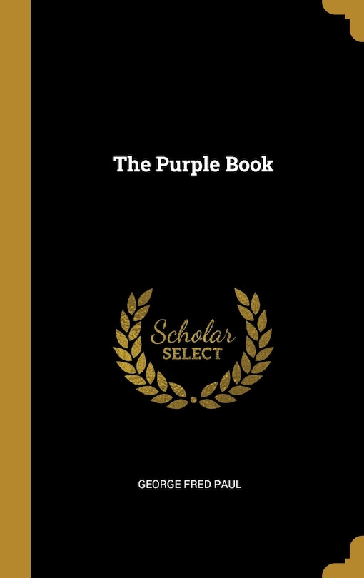 Front cover_The Purple Book