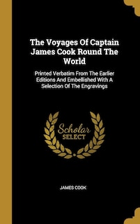 Front cover_The Voyages Of Captain James Cook Round The World