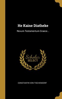 Couverture_He Kaine Diatheke