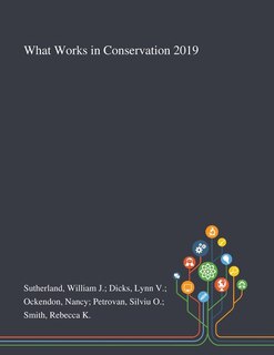 Front cover_What Works in Conservation 2019