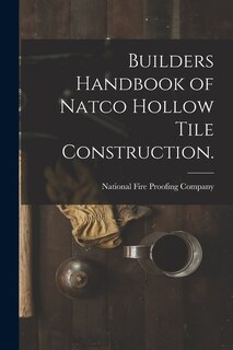 Front cover_Builders Handbook of Natco Hollow Tile Construction.