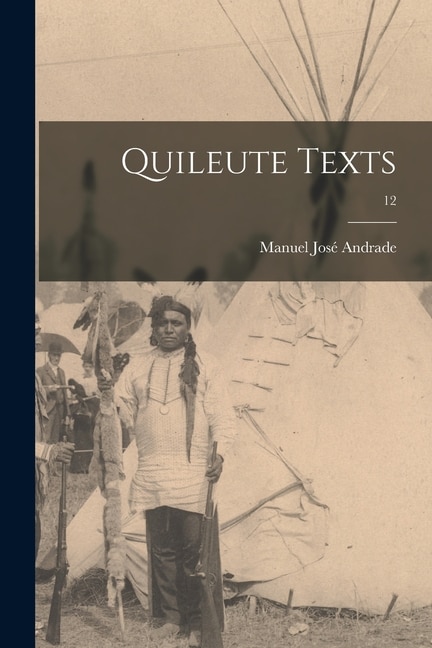 Couverture_Quileute Texts; 12