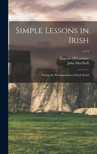 Front cover_Simple Lessons in Irish