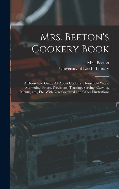 Couverture_Mrs. Beeton's Cookery Book