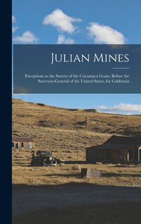 Front cover_Julian Mines