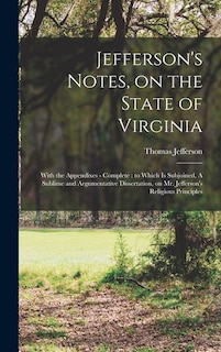 Front cover_Jefferson's Notes, on the State of Virginia