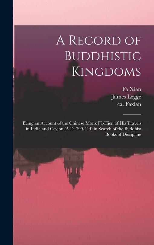 Front cover_A Record of Buddhistic Kingdoms