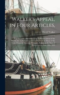 Couverture_Walker's Appeal, in Four Articles,