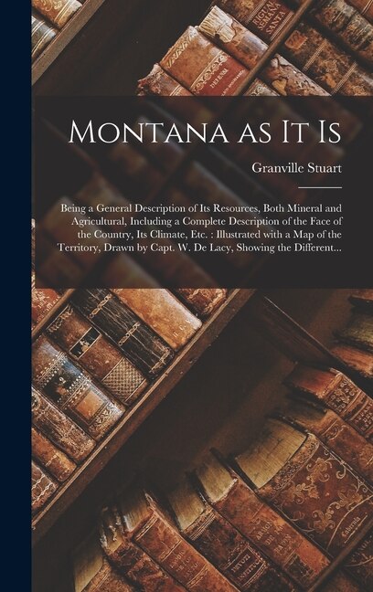 Front cover_Montana as It is [microform]