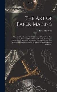 Couverture_The Art of Paper-making