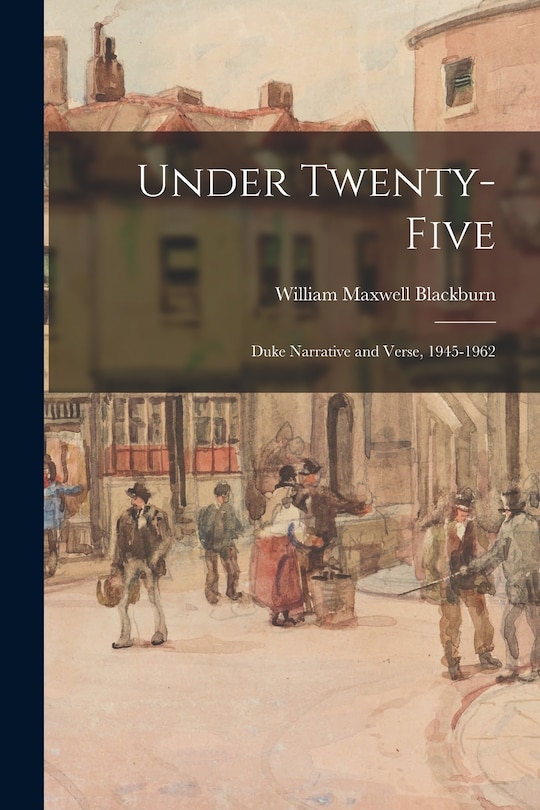 Front cover_Under Twenty-five