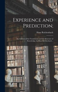 Front cover_Experience and Prediction;