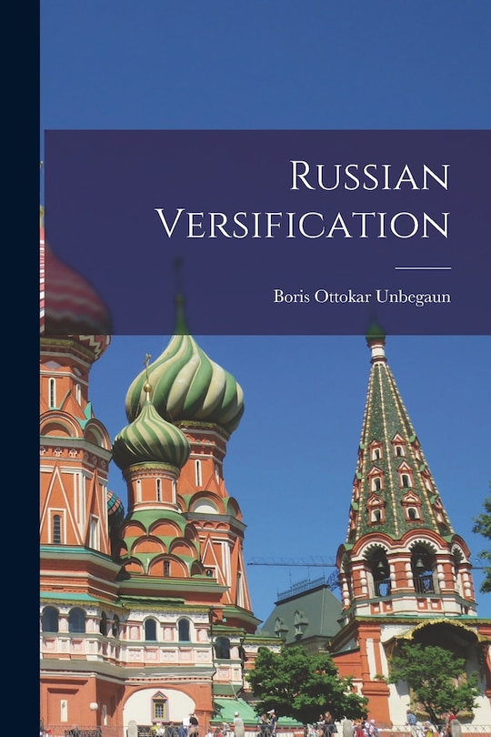 Front cover_Russian Versification