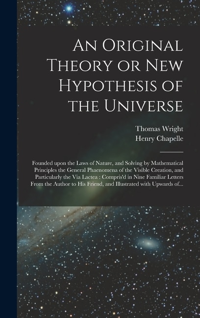 Front cover_An Original Theory or New Hypothesis of the Universe