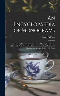 Front cover_An Encyclopaedia of Monograms