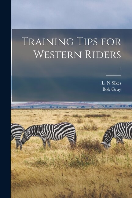 Couverture_Training Tips for Western Riders; 1