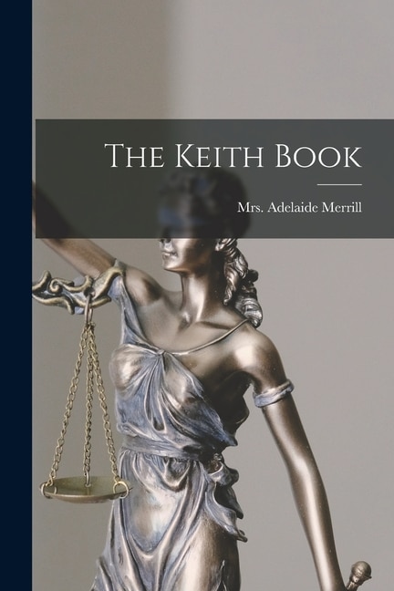 Front cover_The Keith Book
