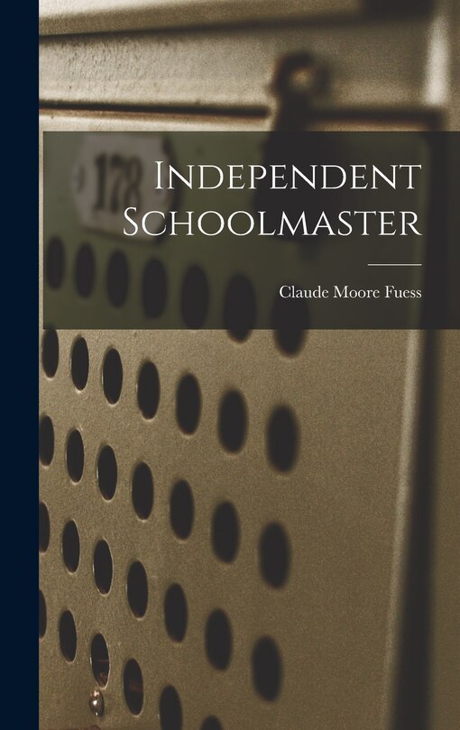 Front cover_Independent Schoolmaster