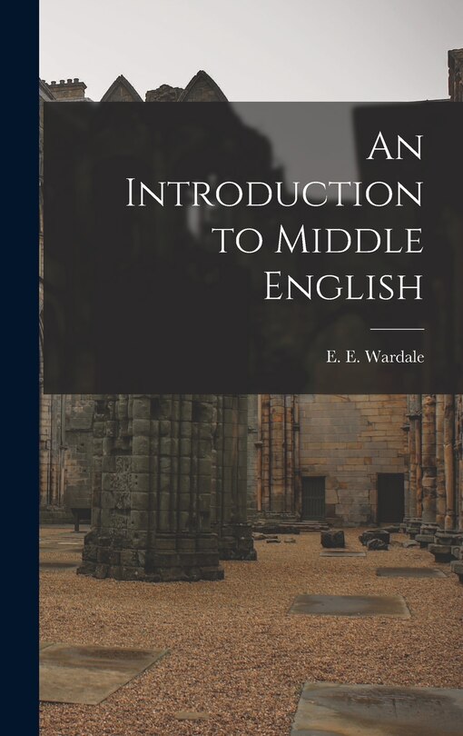 Front cover_An Introduction to Middle English