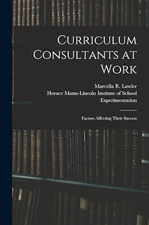 Couverture_Curriculum Consultants at Work