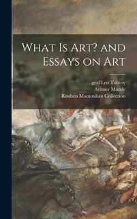 Front cover_What is Art? and Essays on Art
