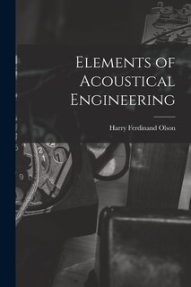Front cover_Elements of Acoustical Engineering
