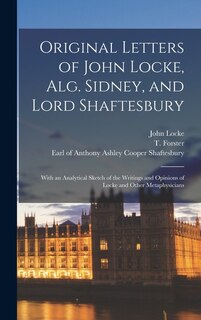 Front cover_Original Letters of John Locke, Alg. Sidney, and Lord Shaftesbury