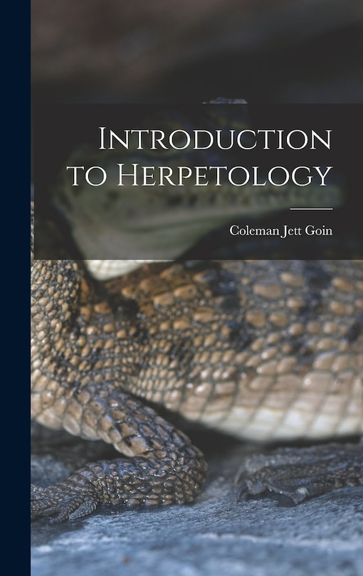 Couverture_Introduction to Herpetology