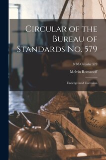 Front cover_Circular of the Bureau of Standards No. 579