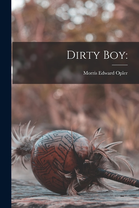 Front cover_Dirty Boy